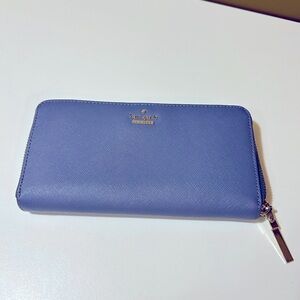 NWOT Kate Spade Lacey Island Blue Wallet
